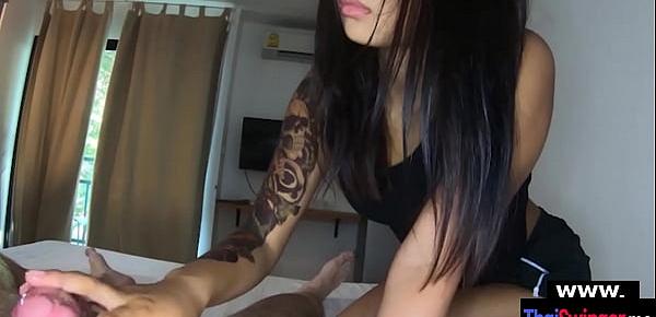  Hot amataur asian GF Ting is a handjob expert Here is the proof